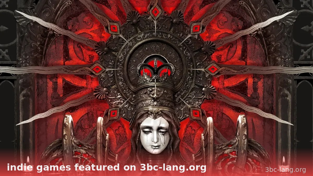 Hình ảnh minh họa mang phong cách gothic cho các indie games featured on 3bc-lang.org