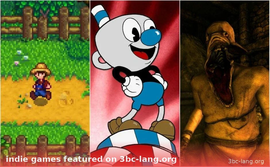 Ảnh ghép các nhân vật nổi tiếng từ các indie games