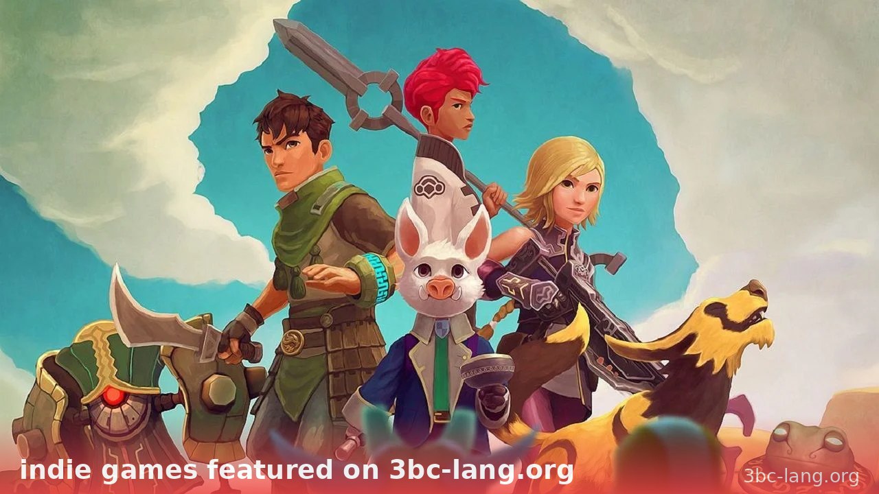 Các nhân vật trong danh sách indie games featured on 3bc-lang.org