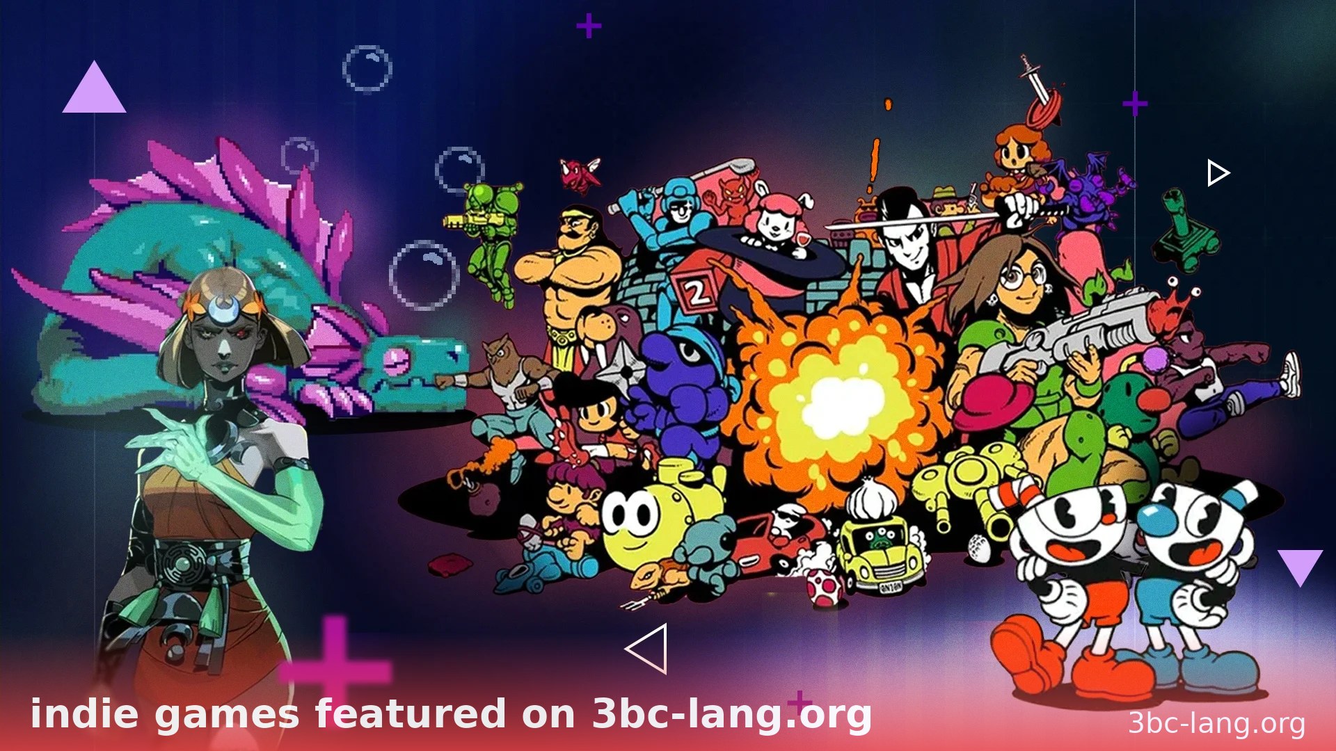 Tổng hợp các nhân vật indie games nổi bật được giới thiệu trên 3bc-lang.org
