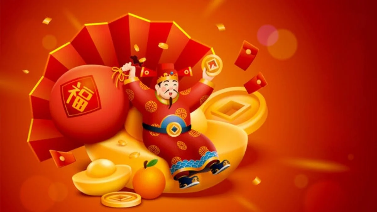 Hình nền thần tài cho máy tính
