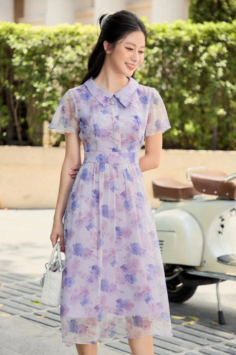 Các mẫu váy hoa đẹp mùa hè (11)