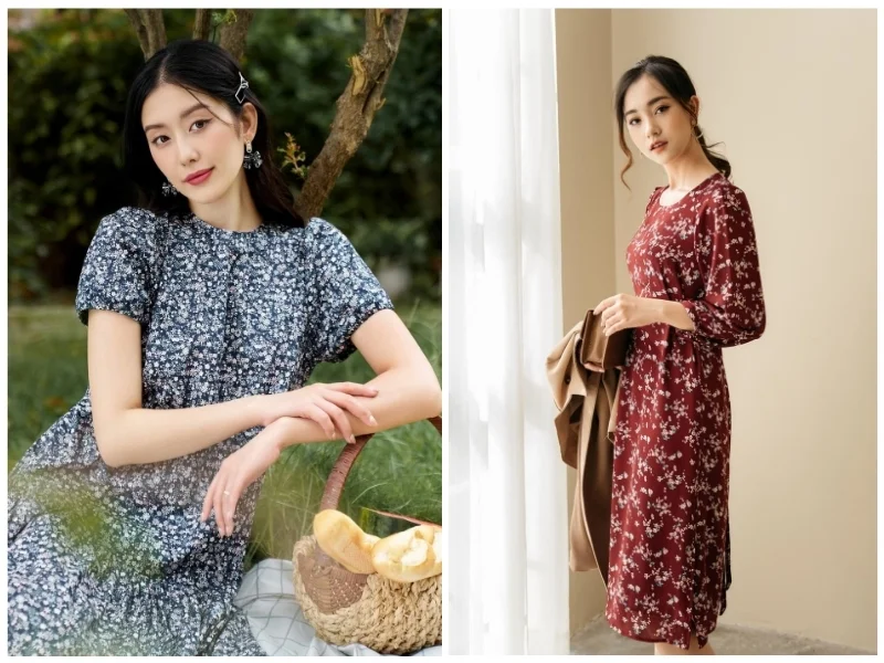 các kiểu đầm hoa nhí đẹp (5)