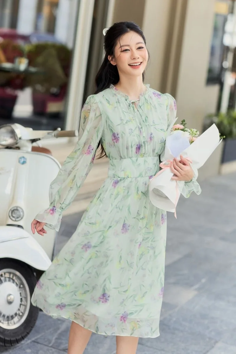 Các mẫu váy hoa đẹp mùa hè (13)