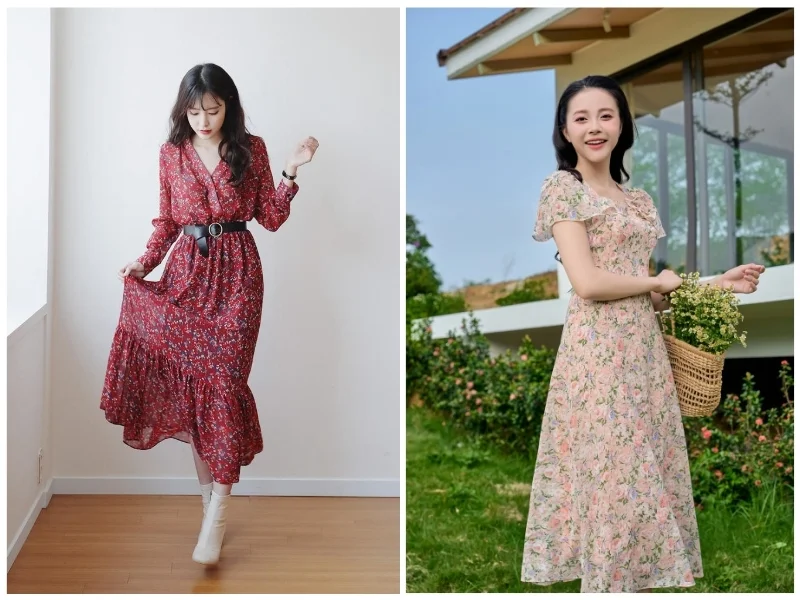 các kiểu đầm hoa nhí đẹp (3)