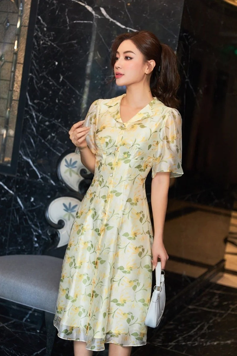 Các mẫu váy hoa đẹp mùa hè (4)