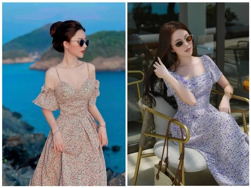 các kiểu đầm hoa nhí đẹp (6)