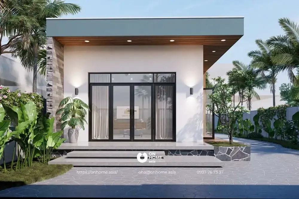 100+ mẫu nhà cấp 4 mái bằng đẹp, hiện đại và báo giá xây dựng chi tiết