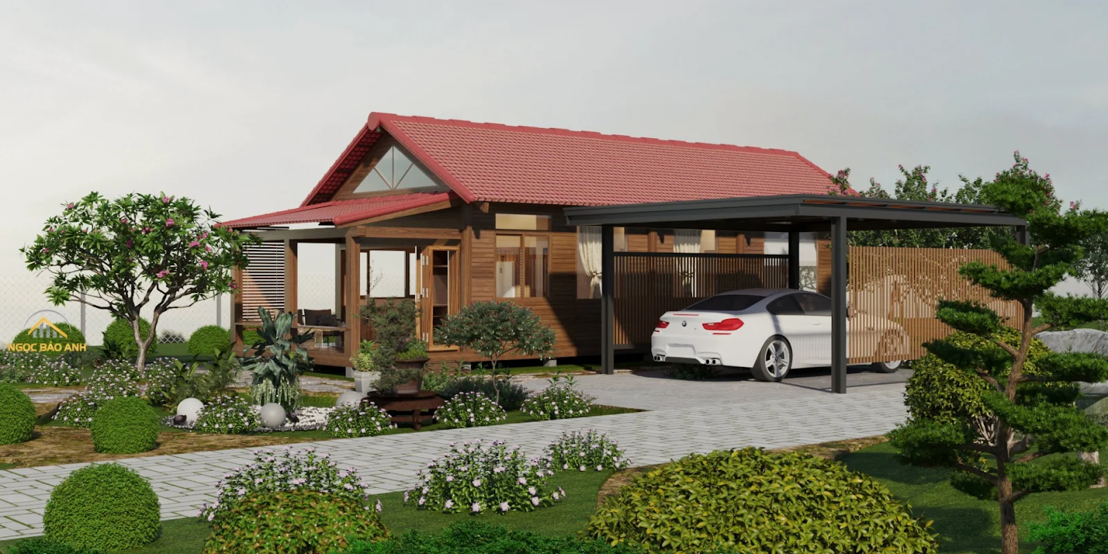 99+ Mẫu Nhà Vườn Cấp 4 Hiện đại, đẹp, Tiết Kiệm Chi Phí Tối đa Nhất