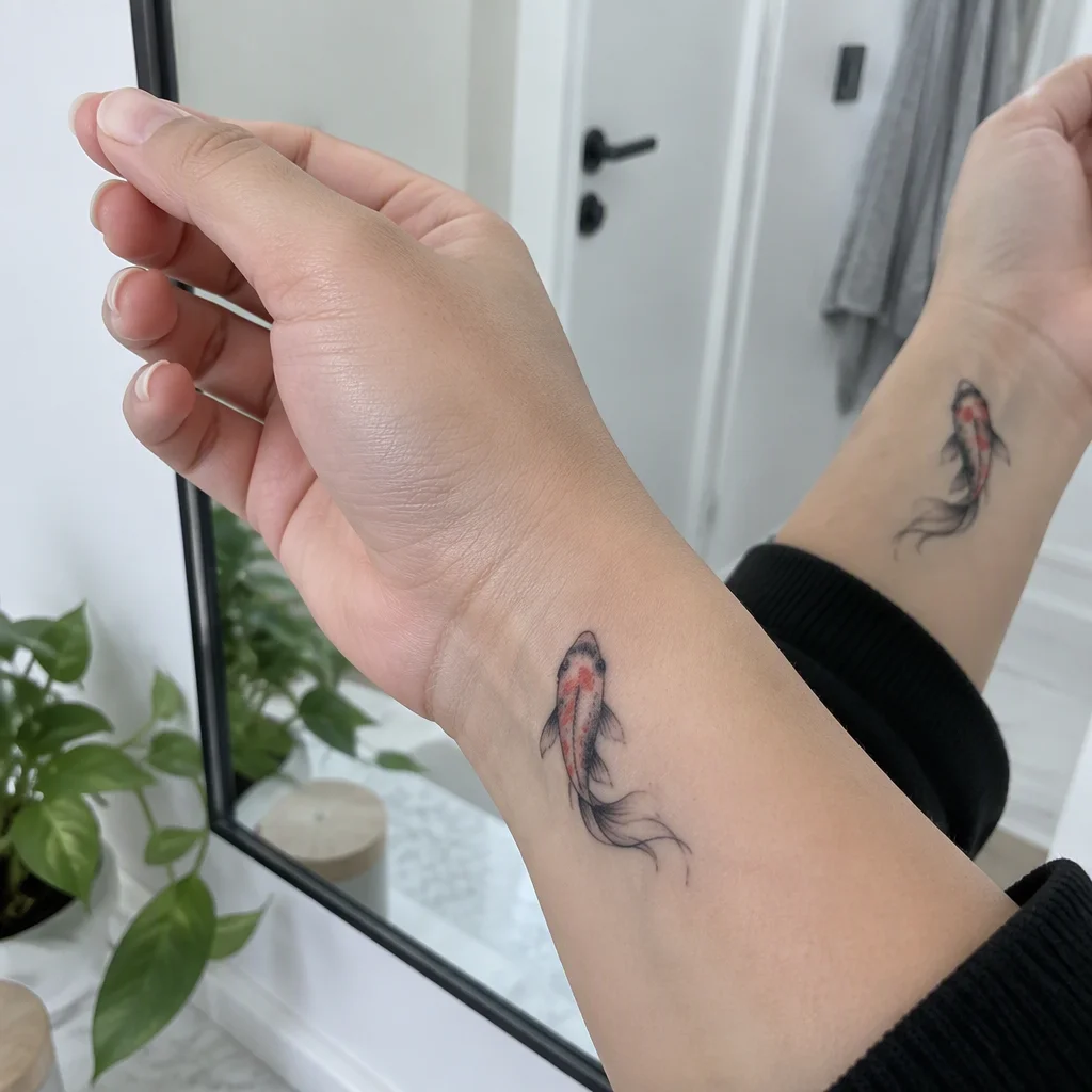 Tuyển chọn hình xăm cá chép — hình 5