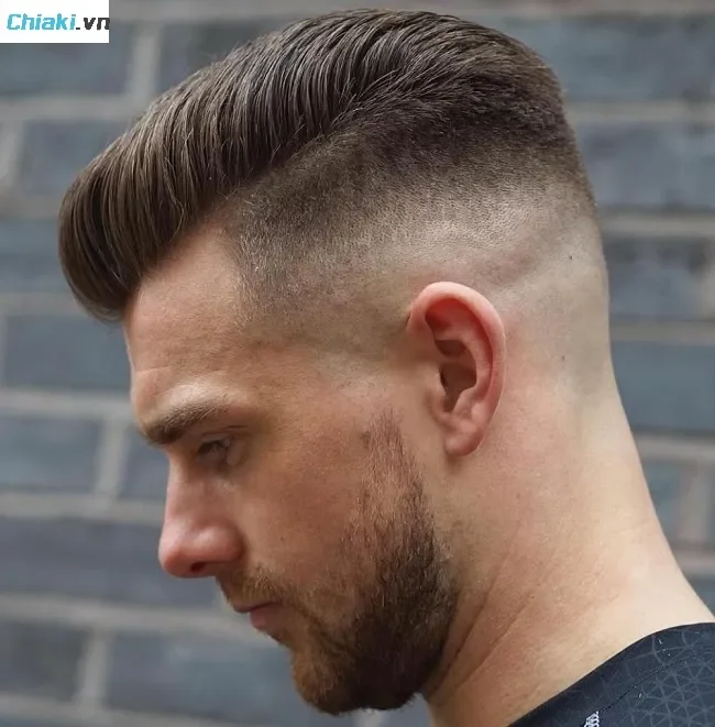 Các kiểu tóc nam Side Part kết hợp với High Fade
