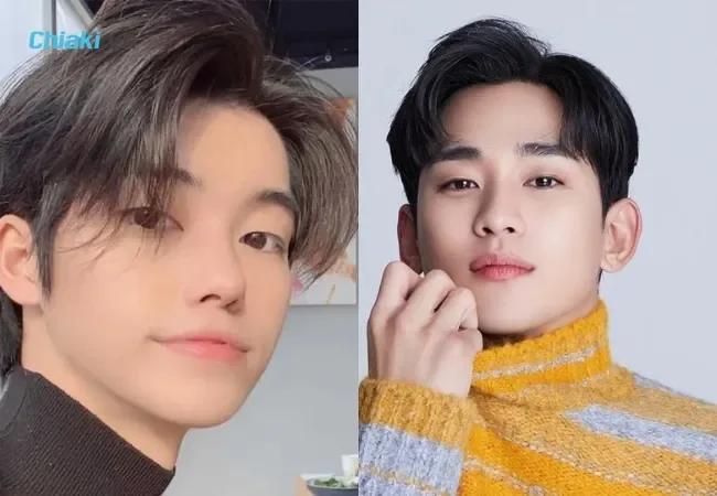 Kiểu tóc nam đẹp Side Part uốn phồng