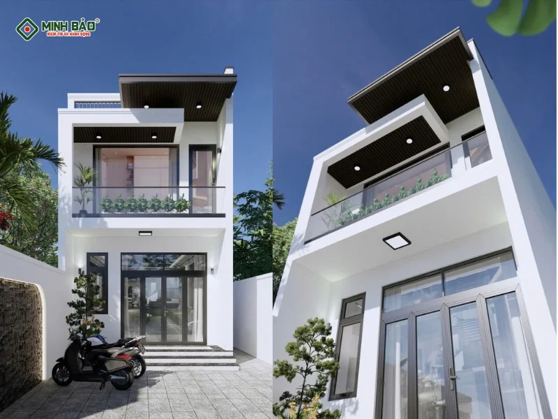 Mẫu Nhà Gác Lửng 2 Phòng Ngủ - Giải Pháp Xây Nhà Hiện Đại