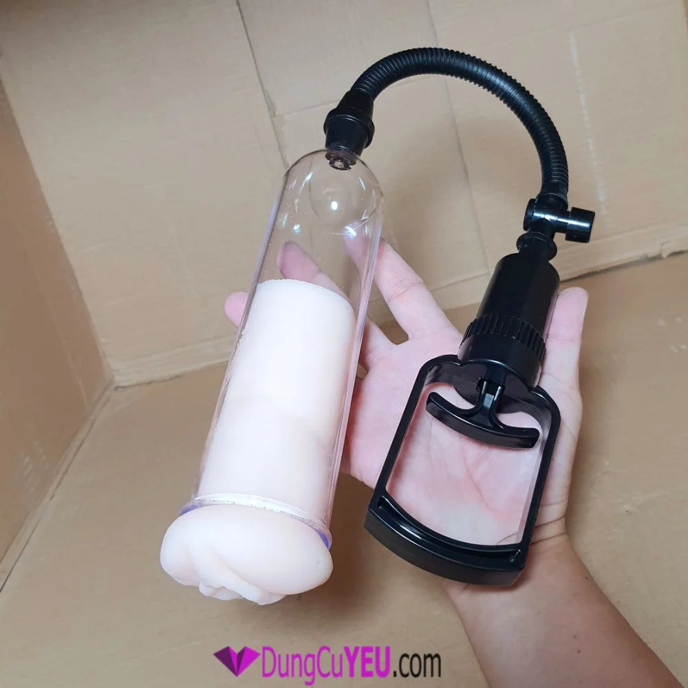 Máy tập dương vật hút chân không giúp tăng kích thước dương vật