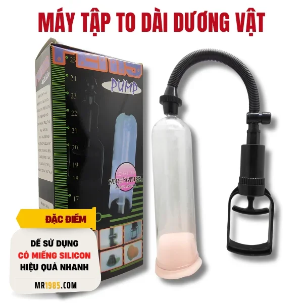 Máy làm to dương vật Penis Pump - Tặng bộ dụng cụ hỗ trợ tập.