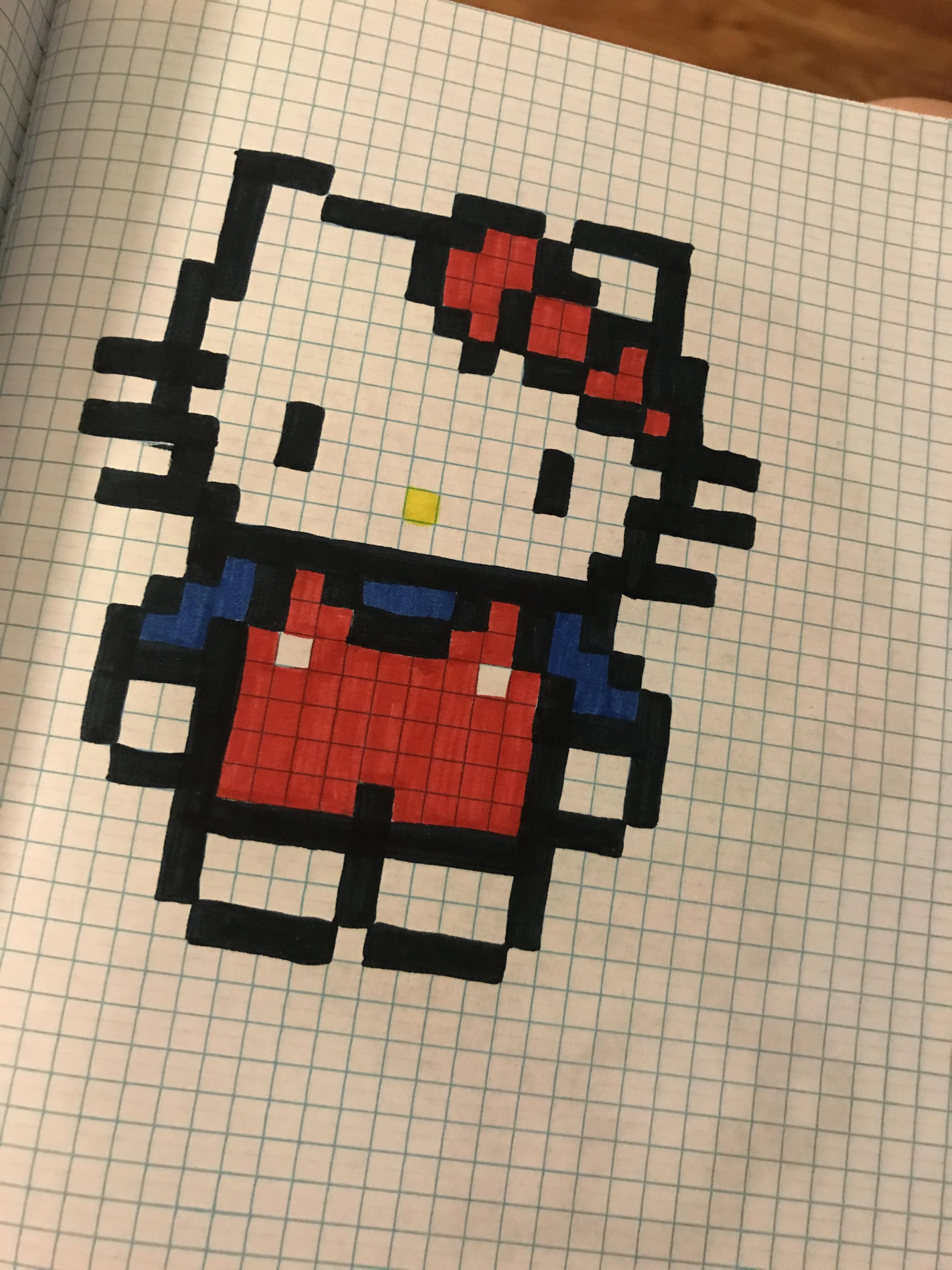 Con mèo pixel tui vẽ hồi bị cách ly nè! : r/HelloKitty