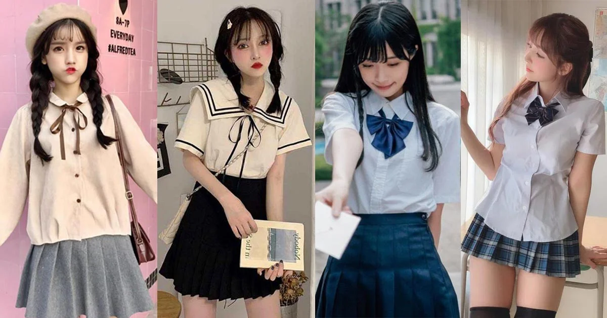 1102 ảnh gái xinh mặc váy xếp ly ngắn cũn cỡ mỗi bước chân đều khiến người xem không khỏi rời mắt
