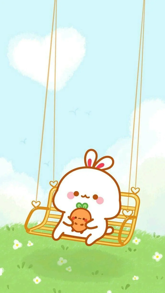 con thỏ hoạt hình dễ thương 8